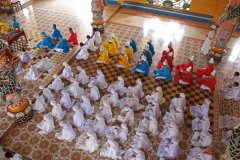 45-Worshipers in the Cao Dai Church
